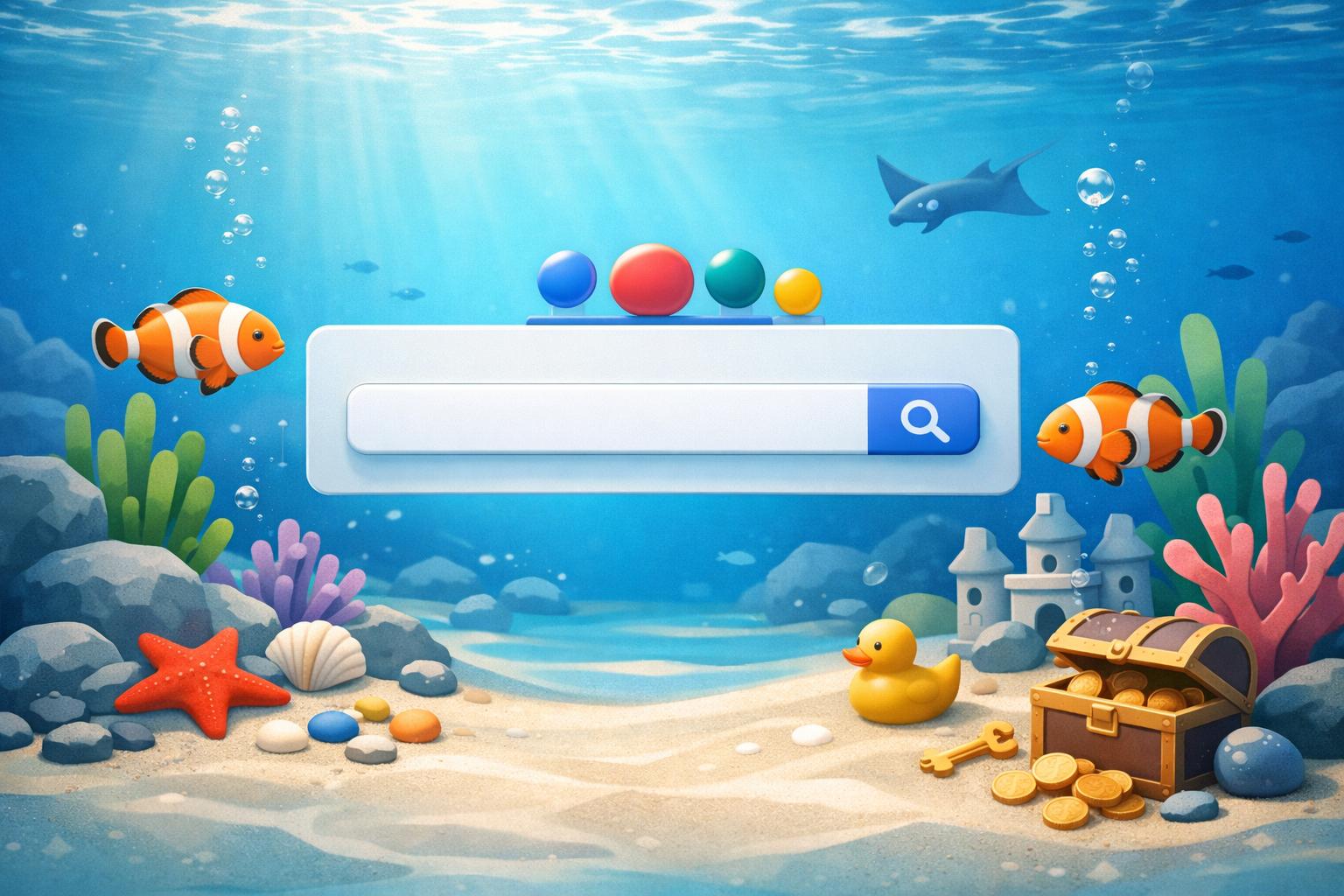 【水中検索】Googleアンダーウォーターのやり方|スマホ/PC対応&できない時の対処