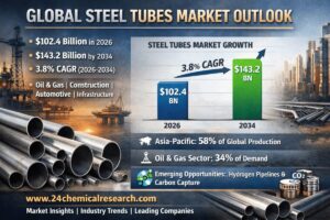 グローバル鋼管市場レポート 2026-2034：インフラ・エネルギー需要を牽引する成長戦略