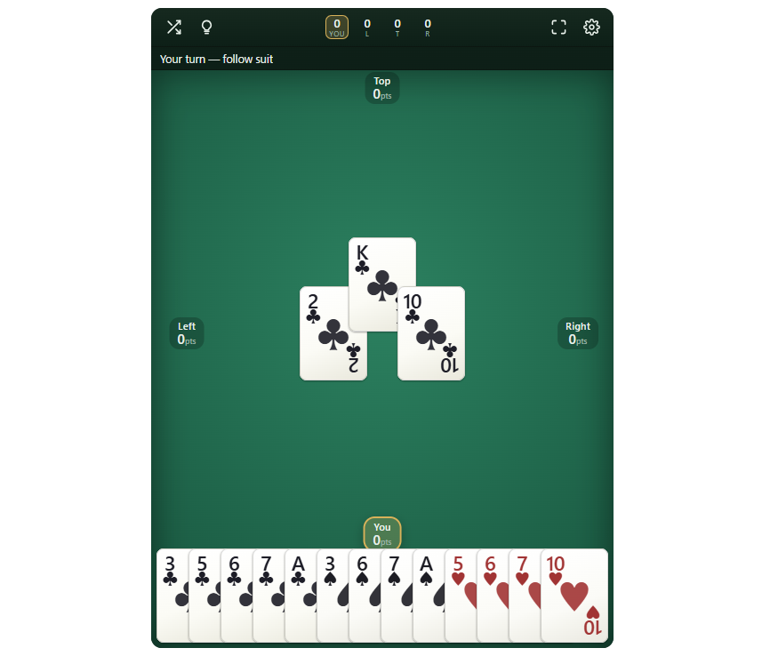 スキマ時間の新定番。無料ブラウザゲーム『ハーツ』でサッと頭の体操を